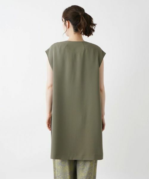 Leilian / レリアン テーラードジャケット | 洗えるロングベスト | 詳細6