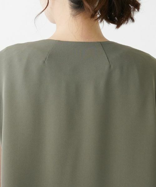 Leilian / レリアン テーラードジャケット | 洗えるロングベスト | 詳細8