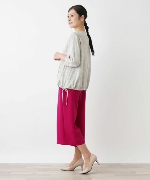 Leilian / レリアン その他パンツ | クロップドワイドパンツ | 詳細2