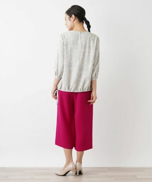 Leilian / レリアン その他パンツ | クロップドワイドパンツ | 詳細3