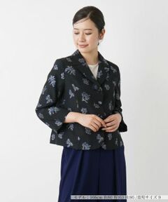 Leilian / レリアン テーラードジャケット | 【店舗人気】総柄ジャケット