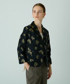 Leilian / レリアン テーラードジャケット | 【店舗人気】総柄ジャケット