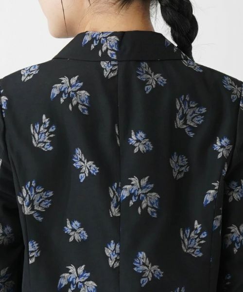 Leilian / レリアン テーラードジャケット | 【店舗人気】総柄ジャケット | 詳細12