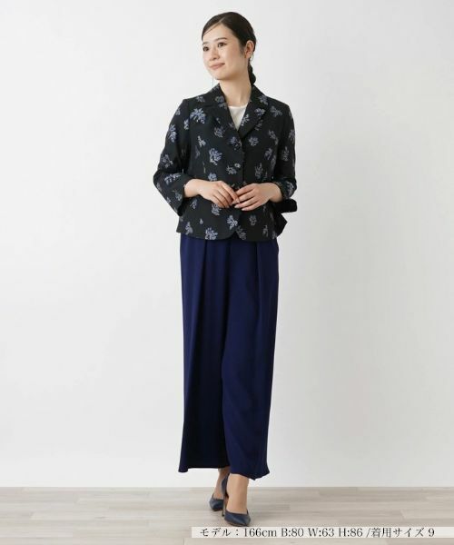 Leilian / レリアン テーラードジャケット | 【店舗人気】総柄ジャケット | 詳細5