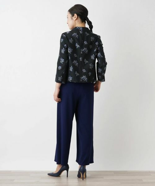 Leilian / レリアン テーラードジャケット | 【店舗人気】総柄ジャケット | 詳細7