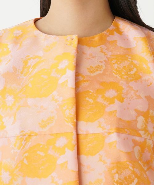 Leilian / レリアン テーラードジャケット | ボタニカル柄ジャケット | 詳細13