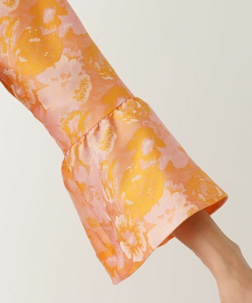 Leilian / レリアン テーラードジャケット | ボタニカル柄ジャケット | 詳細16