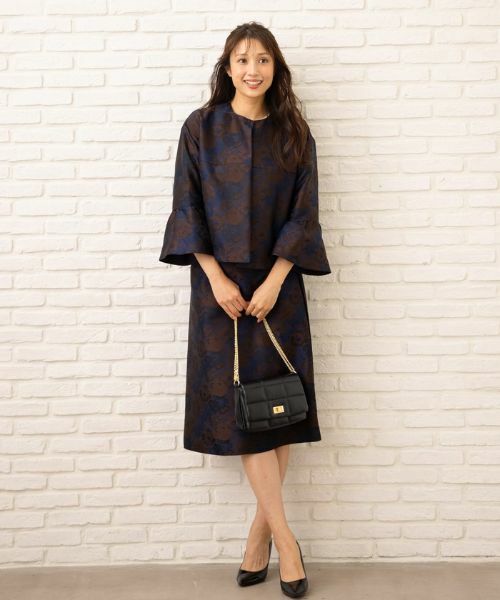 Leilian / レリアン テーラードジャケット | ボタニカル柄ジャケット | 詳細2