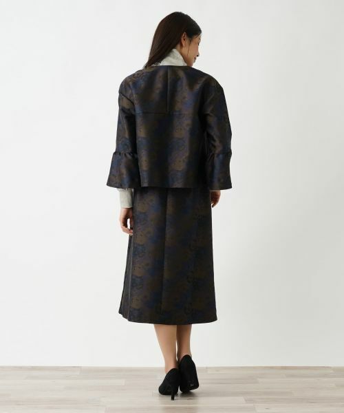 Leilian / レリアン テーラードジャケット | ボタニカル柄ジャケット | 詳細5