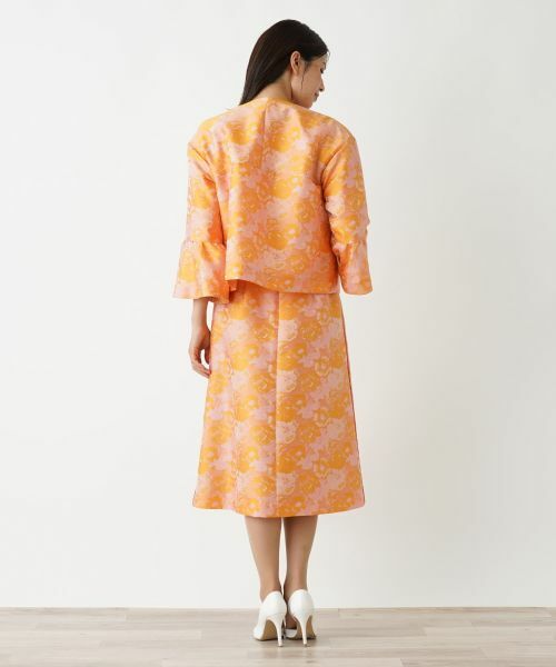 Leilian / レリアン テーラードジャケット | ボタニカル柄ジャケット | 詳細9