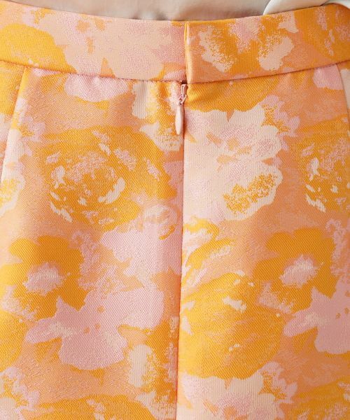 Leilian / レリアン ミニ・ひざ丈スカート | ボタニカル柄スカート | 詳細16