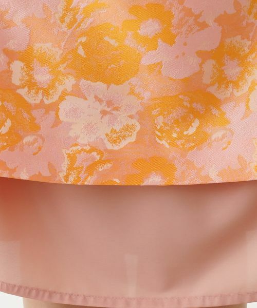 Leilian / レリアン ミニ・ひざ丈スカート | ボタニカル柄スカート | 詳細18