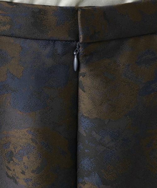 Leilian / レリアン ミニ・ひざ丈スカート | ボタニカル柄スカート | 詳細7