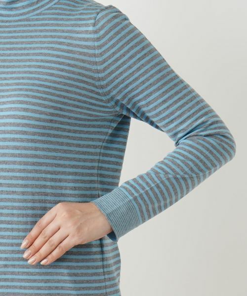 Leilian / レリアン ニット・セーター | ボーダー柄カットソー | 詳細19