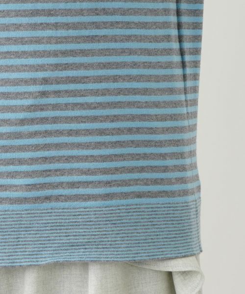 Leilian / レリアン ニット・セーター | ボーダー柄カットソー | 詳細20