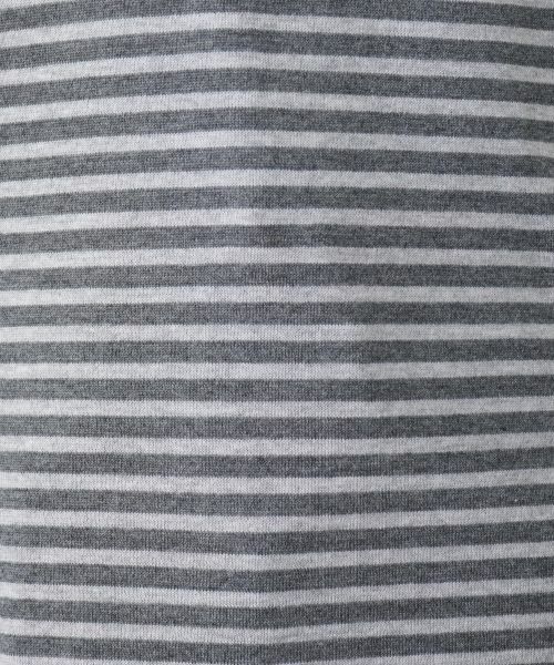 Leilian / レリアン ニット・セーター | ボーダー柄カットソー | 詳細4