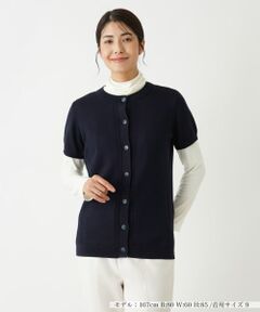 Leilian / レリアン テーラードジャケット | ハーフスリーブニットベスト