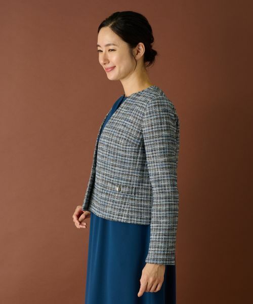 Leilian / レリアン テーラードジャケット | ストレッチジャケット | 詳細10