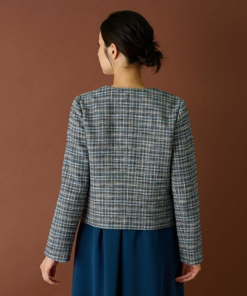 Leilian / レリアン テーラードジャケット | ストレッチジャケット | 詳細11