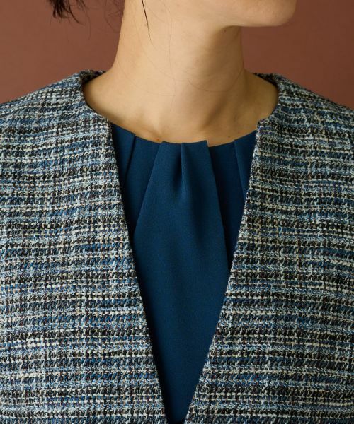 Leilian / レリアン テーラードジャケット | ストレッチジャケット | 詳細12
