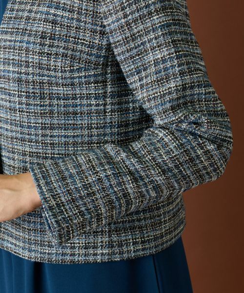 Leilian / レリアン テーラードジャケット | ストレッチジャケット | 詳細14