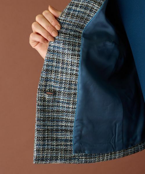 Leilian / レリアン テーラードジャケット | ストレッチジャケット | 詳細16