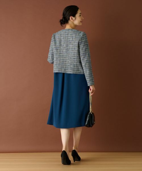 Leilian / レリアン テーラードジャケット | ストレッチジャケット | 詳細20