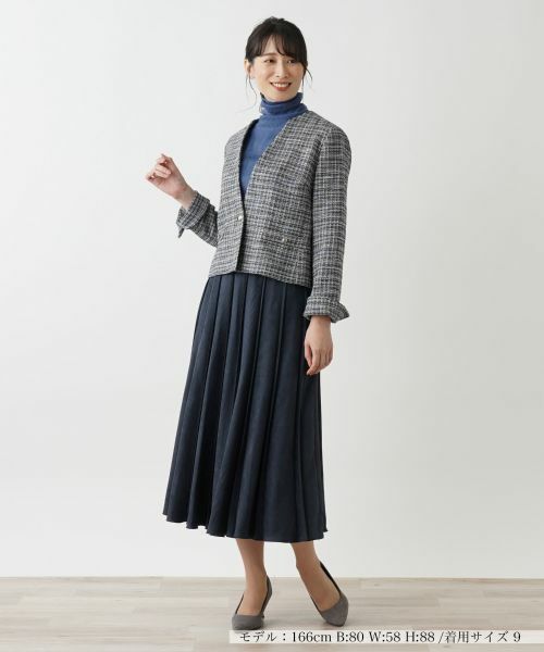 Leilian / レリアン テーラードジャケット | ストレッチジャケット | 詳細22