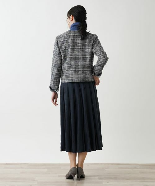 Leilian / レリアン テーラードジャケット | ストレッチジャケット | 詳細24