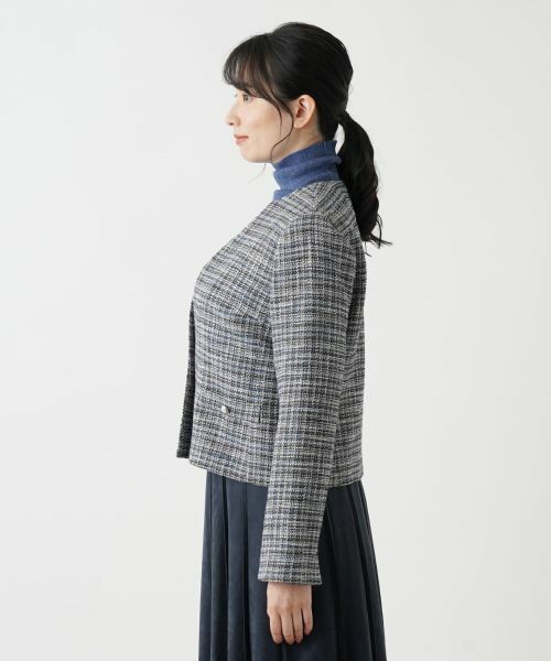 Leilian / レリアン テーラードジャケット | ストレッチジャケット | 詳細26