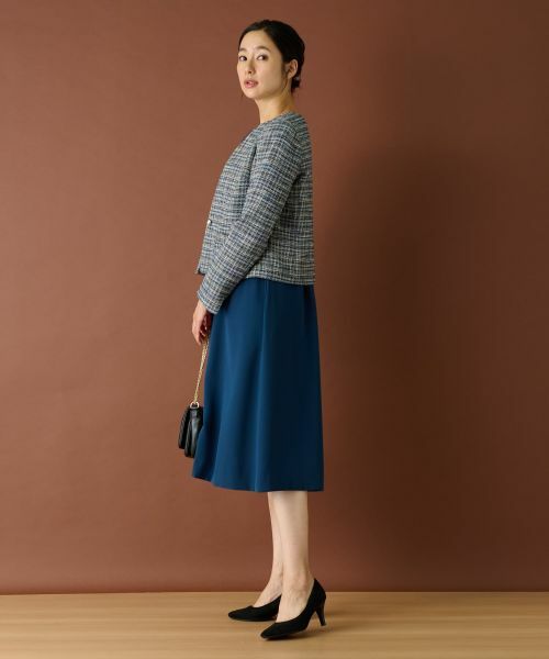 Leilian / レリアン テーラードジャケット | ストレッチジャケット | 詳細3