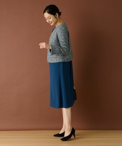 Leilian / レリアン テーラードジャケット | ストレッチジャケット | 詳細4