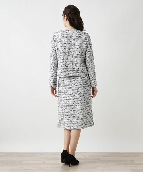 Leilian / レリアン セットアップ | 【フォーマル】ノーカラースーツ | 詳細4