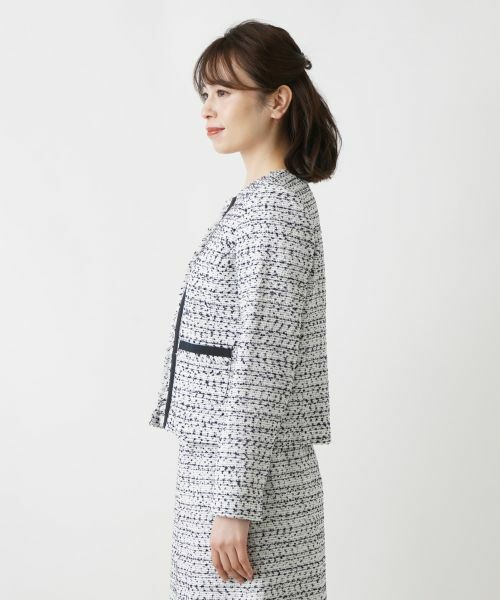 Leilian / レリアン セットアップ | 【フォーマル】ノーカラースーツ | 詳細6