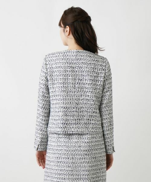 Leilian / レリアン セットアップ | 【フォーマル】ノーカラースーツ | 詳細7