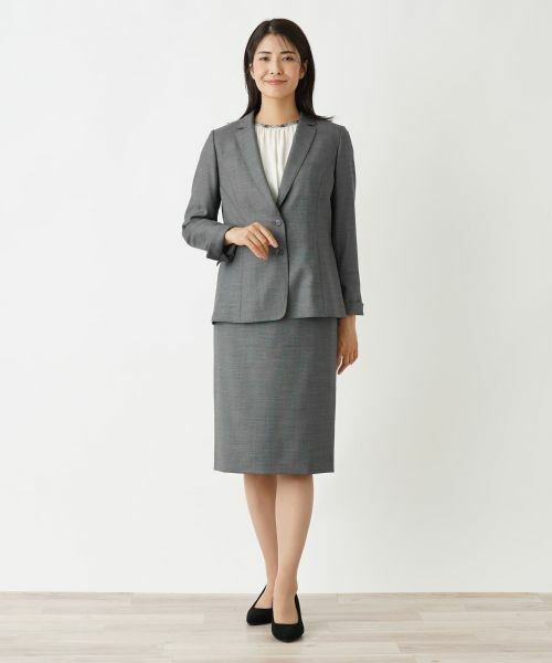 Leilian / レリアン ミニ・ひざ丈スカート | タイトスカート【LORO PIANA】 | 詳細1