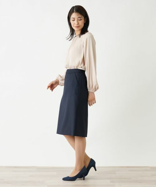 Leilian / レリアン ミニ・ひざ丈スカート | タイトスカート【LORO PIANA】 | 詳細10