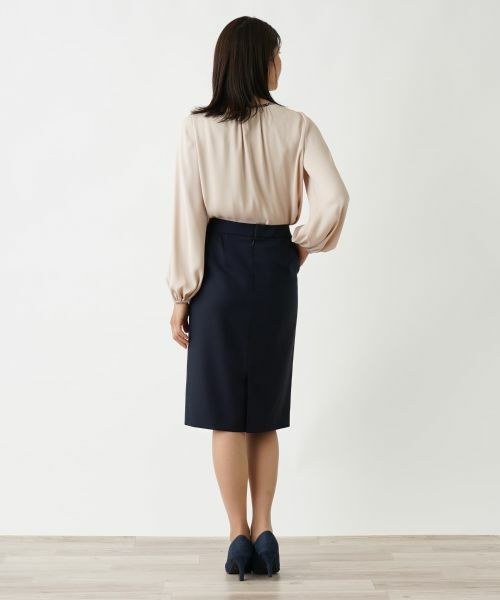Leilian / レリアン ミニ・ひざ丈スカート | タイトスカート【LORO PIANA】 | 詳細11