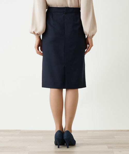 Leilian / レリアン ミニ・ひざ丈スカート | タイトスカート【LORO PIANA】 | 詳細14