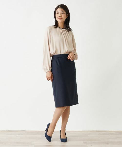 Leilian / レリアン ミニ・ひざ丈スカート | タイトスカート【LORO PIANA】 | 詳細9