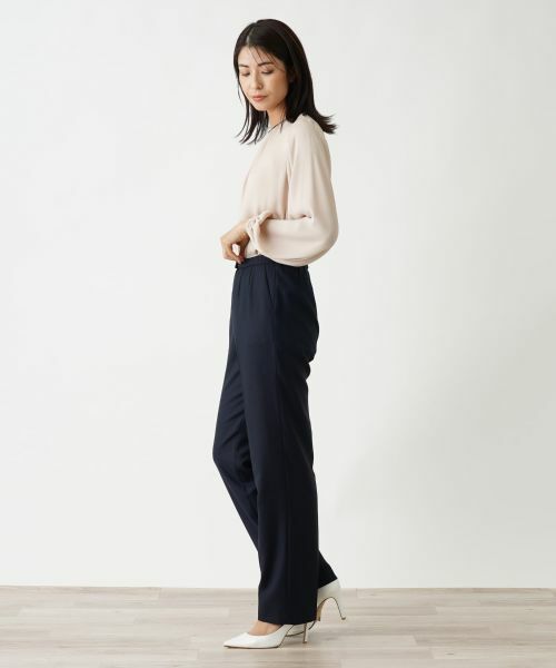 Leilian / レリアン その他パンツ | センタープレスパンツ【LORO PIANA】 | 詳細2