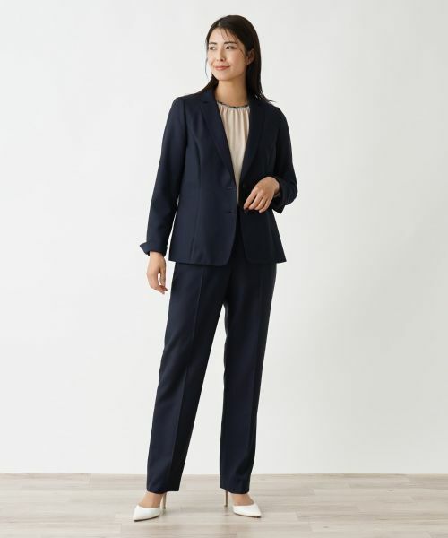 Leilian / レリアン その他パンツ | センタープレスパンツ【LORO PIANA】 | 詳細4