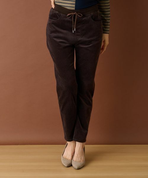 Leilian / レリアン デニムパンツ | 【あったか素材】ストレッチコーデュロイパンツ【L JEANS】 | 詳細1