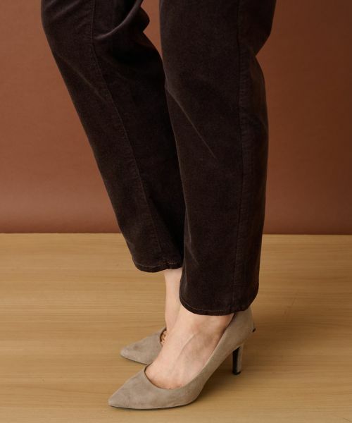 Leilian / レリアン デニムパンツ | 【あったか素材】ストレッチコーデュロイパンツ【L JEANS】 | 詳細17