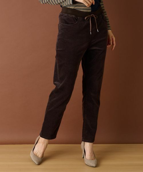 Leilian / レリアン デニムパンツ | 【あったか素材】ストレッチコーデュロイパンツ【L JEANS】 | 詳細2