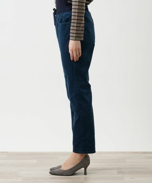 Leilian / レリアン デニムパンツ | 【あったか素材】ストレッチコーデュロイパンツ【L JEANS】 | 詳細23