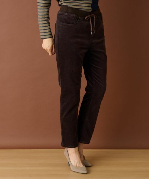 Leilian / レリアン デニムパンツ | 【あったか素材】ストレッチコーデュロイパンツ【L JEANS】 | 詳細3