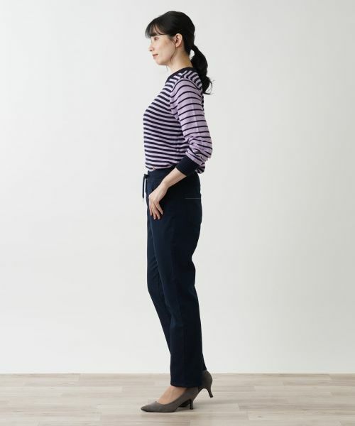 Leilian / レリアン デニムパンツ | 【あったか素材】ストレッチパンツ【L JEANS】 | 詳細2