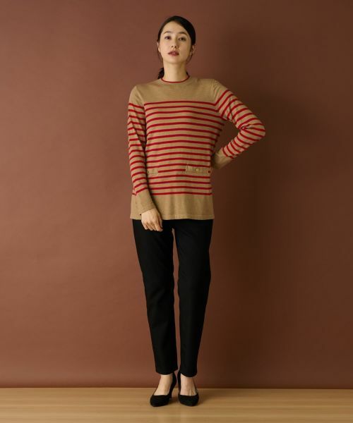 Leilian / レリアン デニムパンツ | あったか裏起毛デニム【L JEANS】 | 詳細9