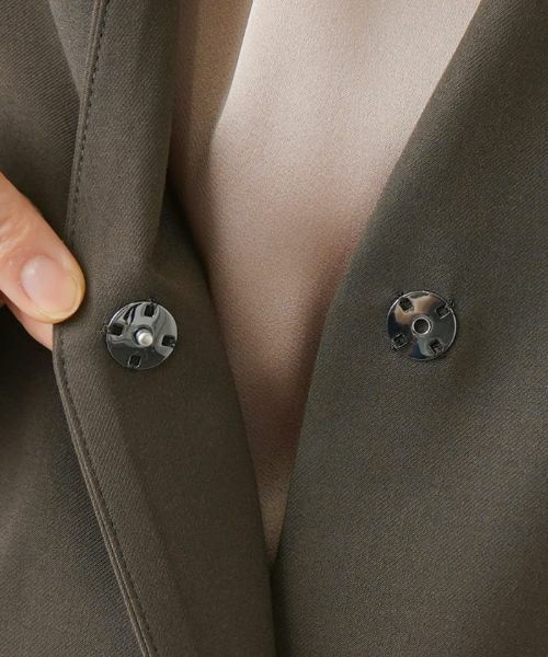 Leilian / レリアン テーラードジャケット | Vネックベスト | 詳細16